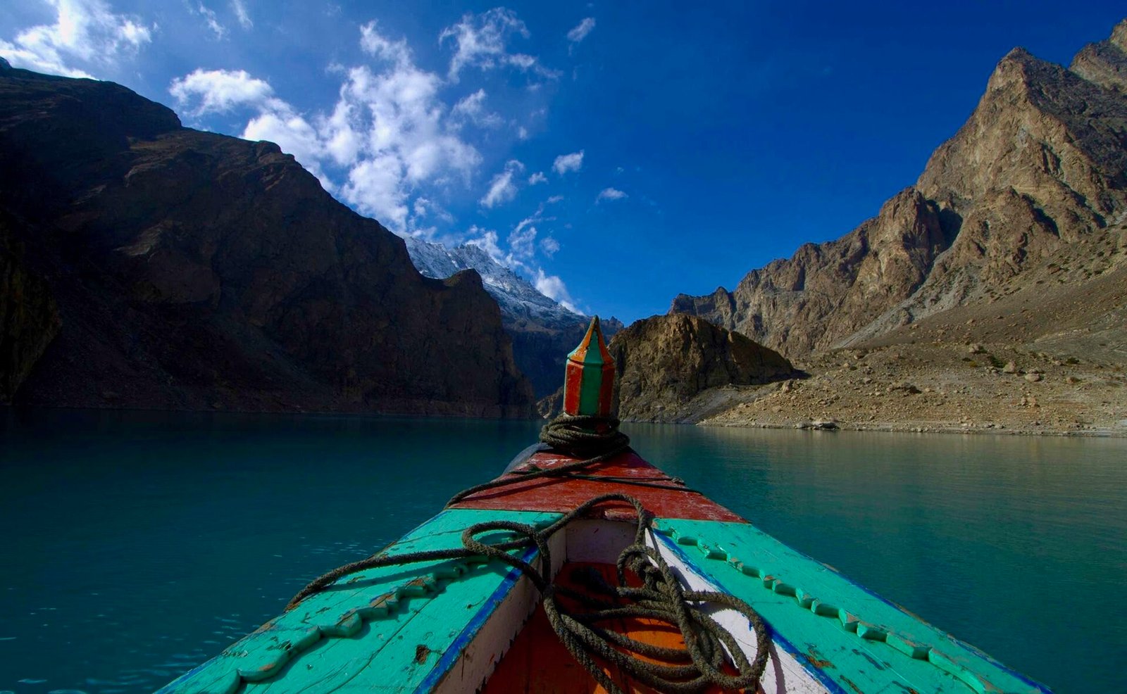 A boat ride on Attabad Lake, the most popular thing to do at the lake