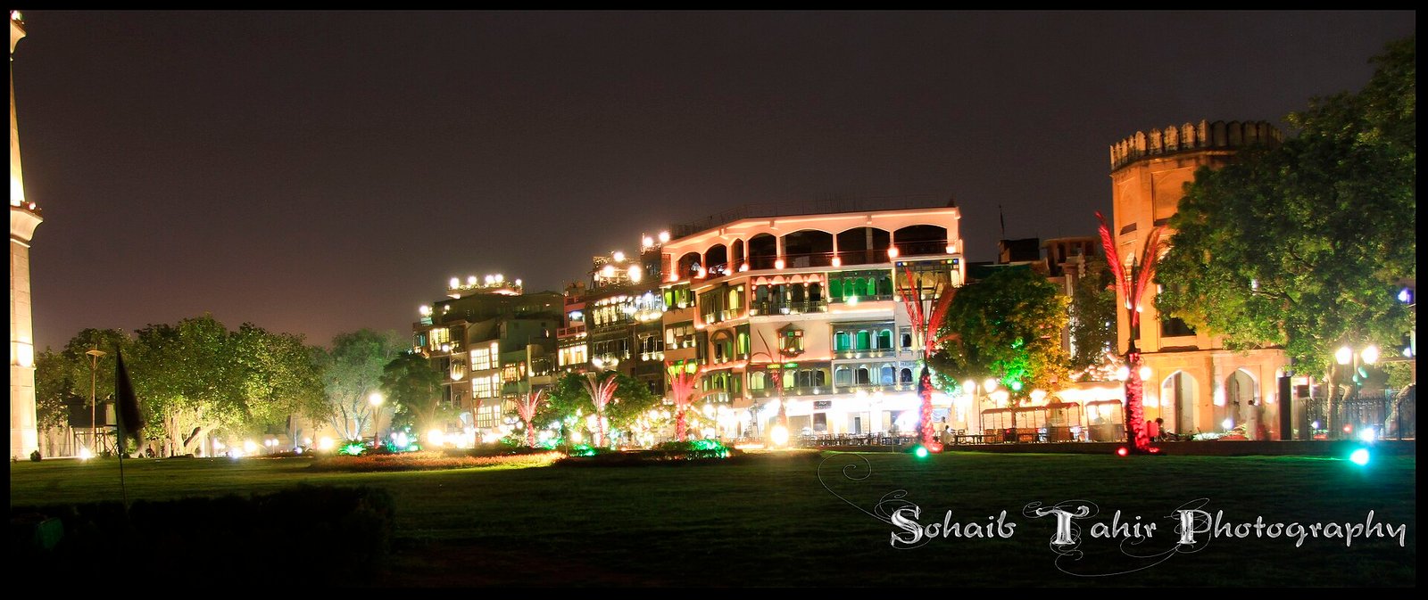 Food street in Lahore, Pakistan