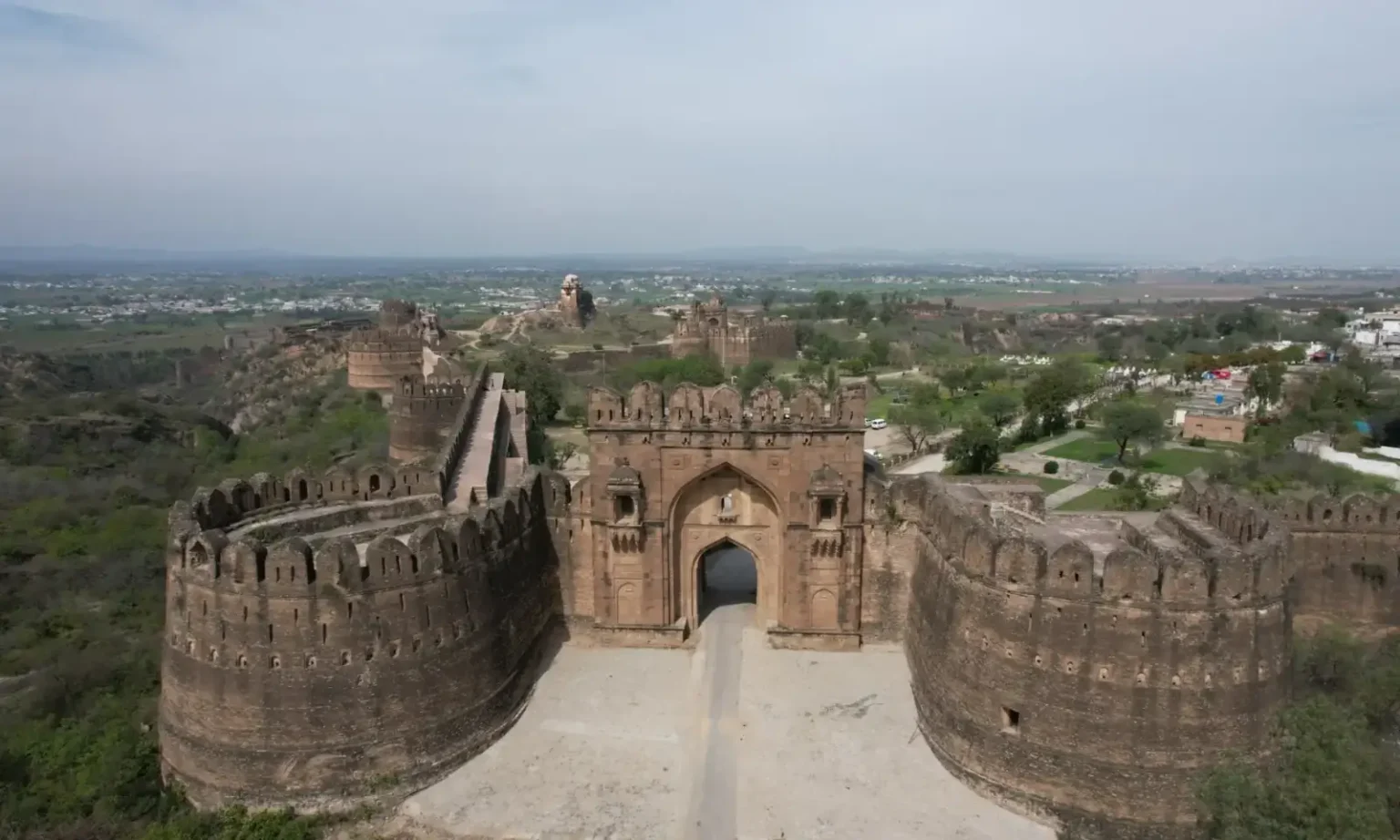 Rohtas Fort near Jhelum, a UNESCO World Heritage Site in Punjab, Pakistan