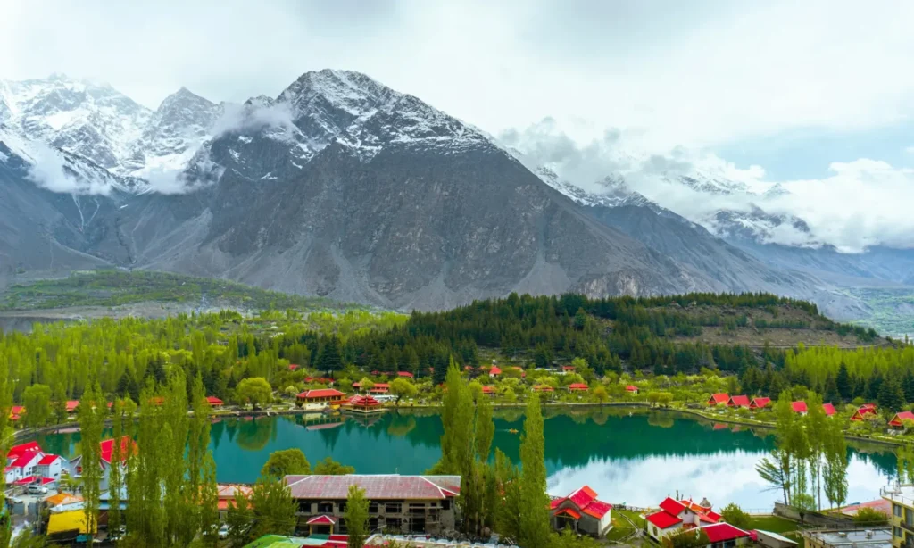 Shangrila Resort and Lower Kachura Lake in Skardu, Pakistan
