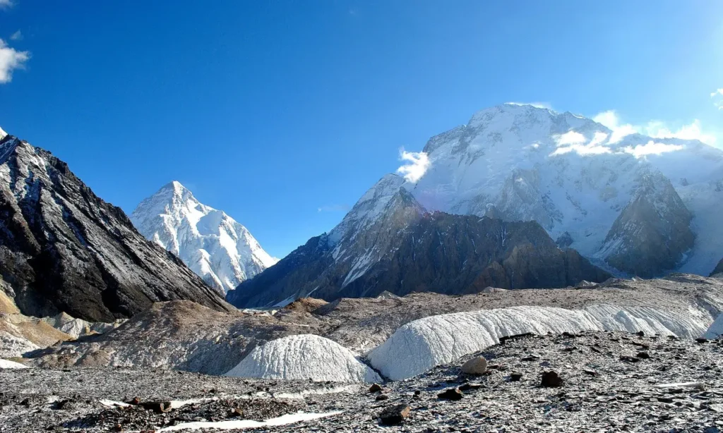 Karakoram peaks seen from the Baltoro Glacier, Gilgit-Baltistan, Pakistan