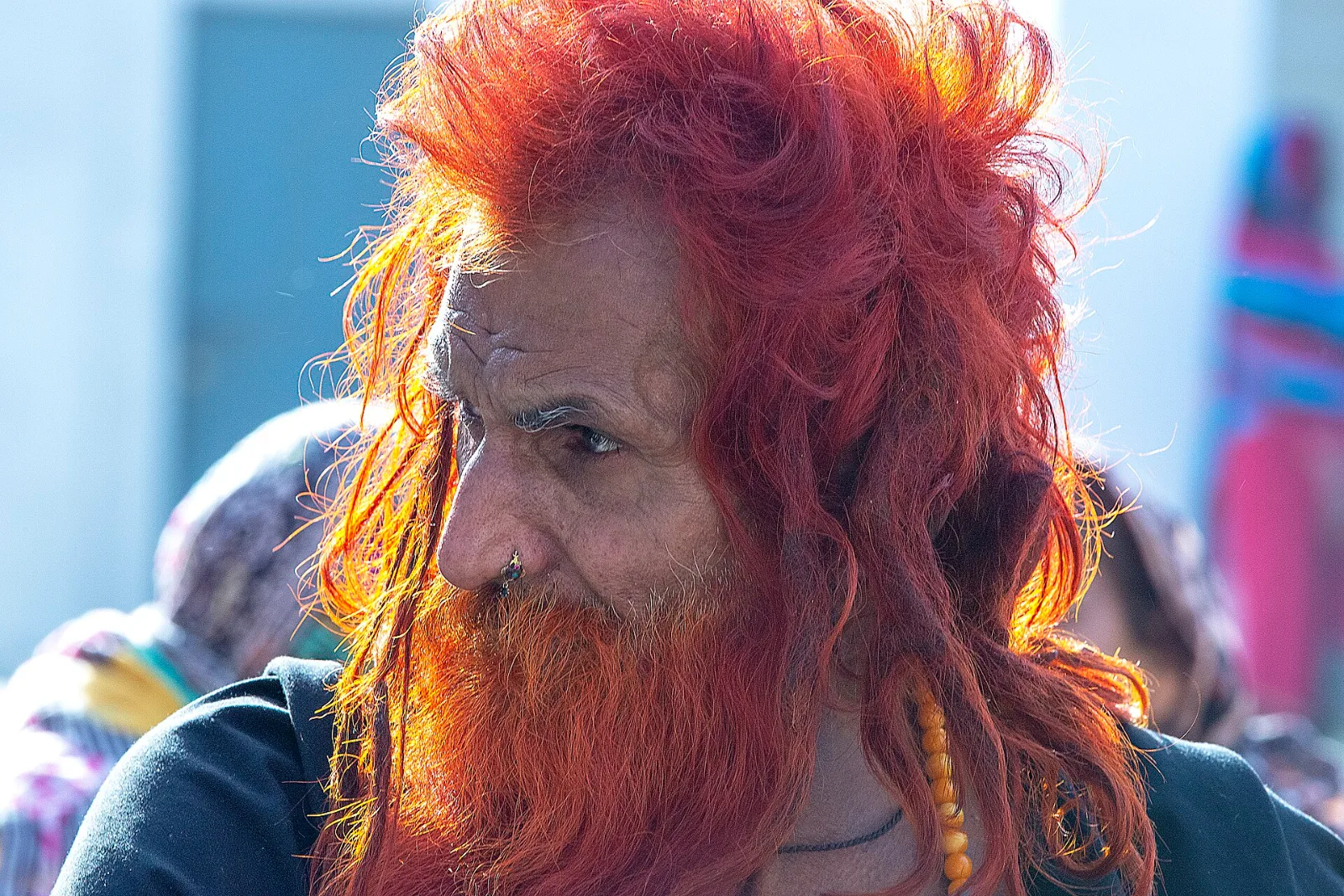 A dervish celebrating Mela Chiraghan, the Festival of Lights, in Lahore, Pakistan